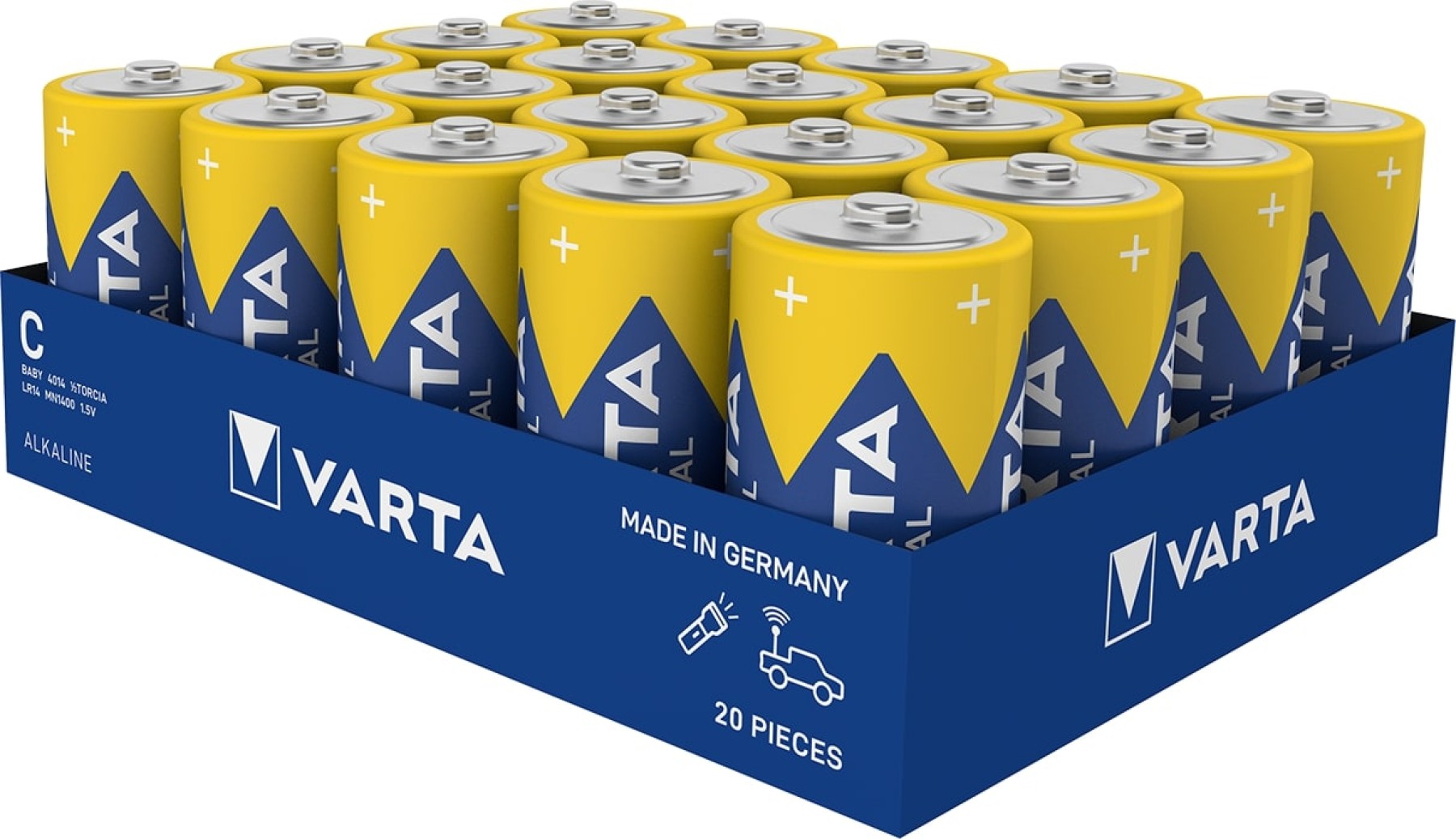 Varta Industrial Pro C Pack of 20